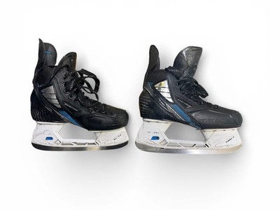 True Custom Senior Eishockey Schlittschuhe - Schwarz, Größe 7,5-8,0 mit Pro-Level Fit