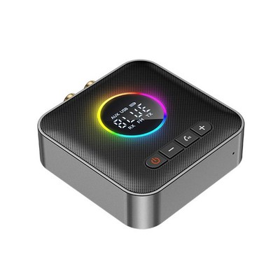 Driver-free  3in1 Bluetooth 5.4 FM Transmitter Receiver Audio Adapter AUX RCA
