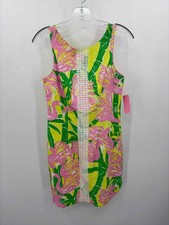 Lilly Pulitzer Target Pink Size 4 Printed Shift Knee Length Sleeveless Dress