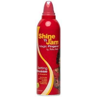 Ampro Shine n' Jam Magic Fingers Fixing Hair Mousse - 355 ml