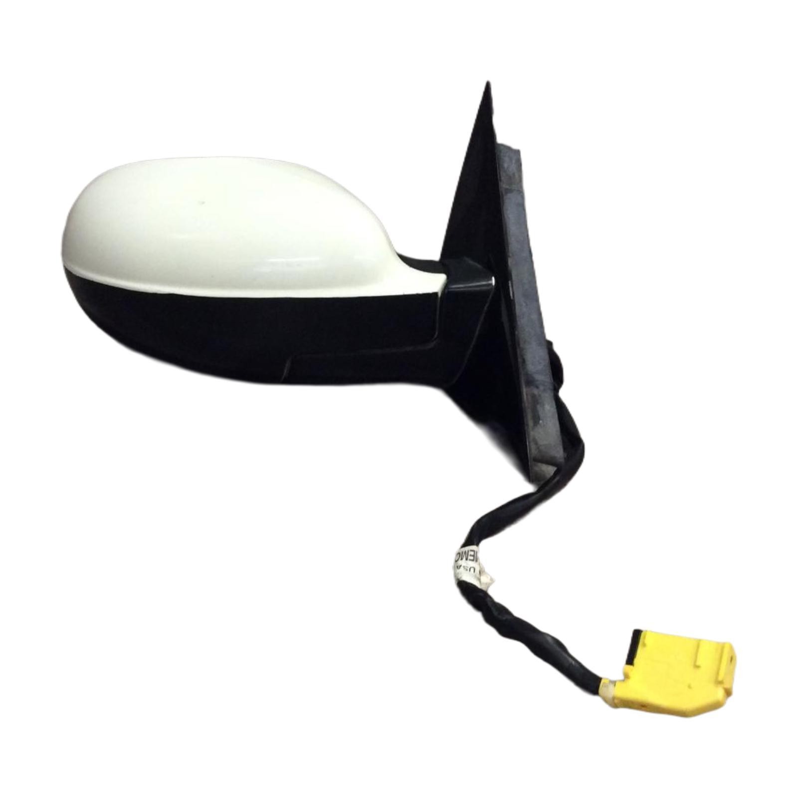 2007 Maserati Quattroporte Right Passenger Side Door Mirror White Factory OEM