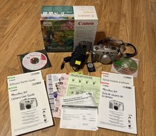 Canon Powershot G2 Digital Camera With Box ⭐️Untested⭐️ MISSING AC CABLE 