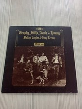 CROSBY STILLS NASH & YOUNG " DEJA VU ". RARE * BROWN COLOUR 12" VINYL *