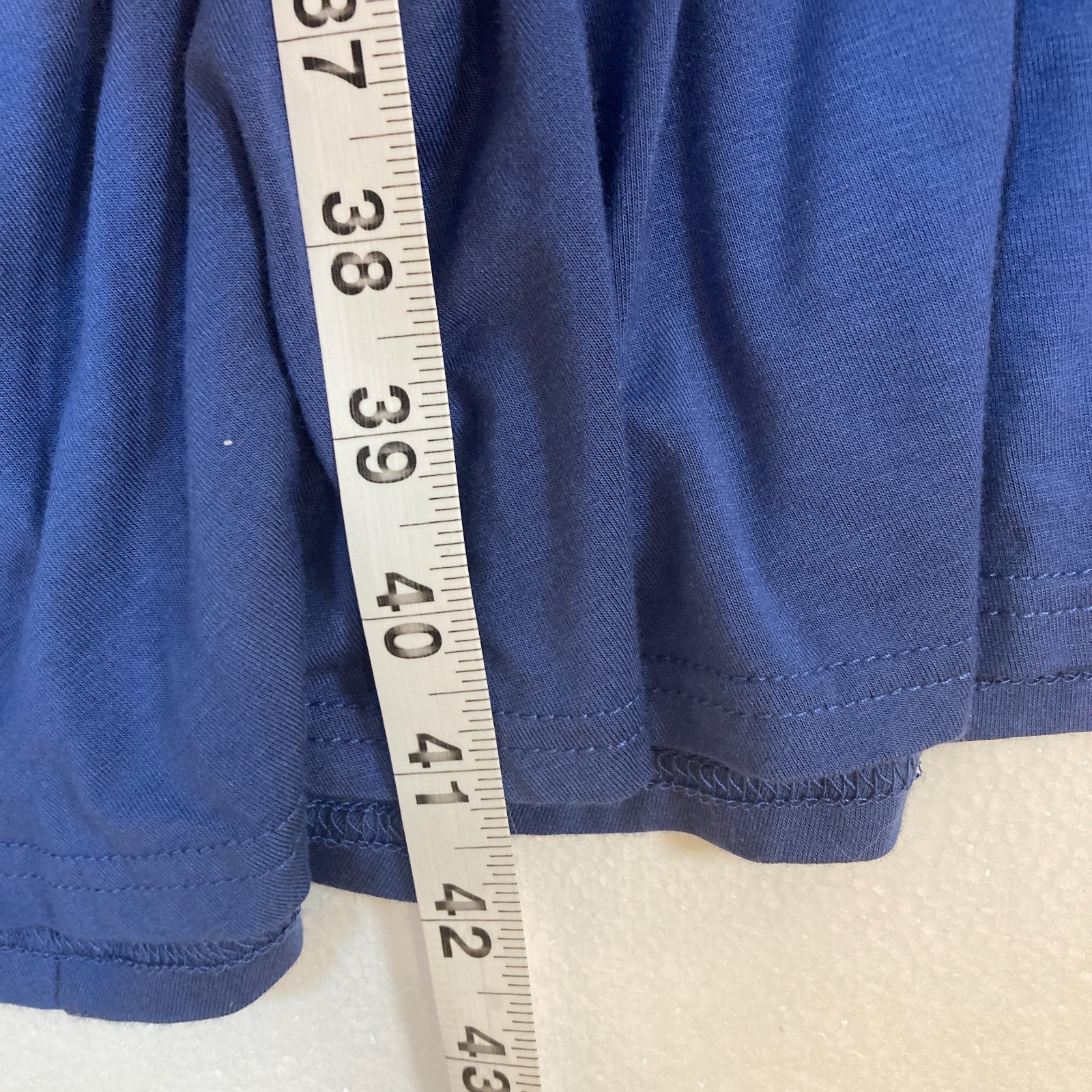 URBAN COCO Woman's Light Blue Short Sleeve Pullover Dress Size M Preppy Office image 4