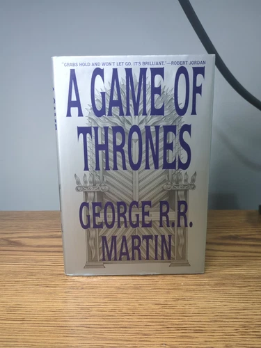 George R.R. Martin. A GAME OF THRONES. Bantam, 1996. 1st BCE edition HCDJ