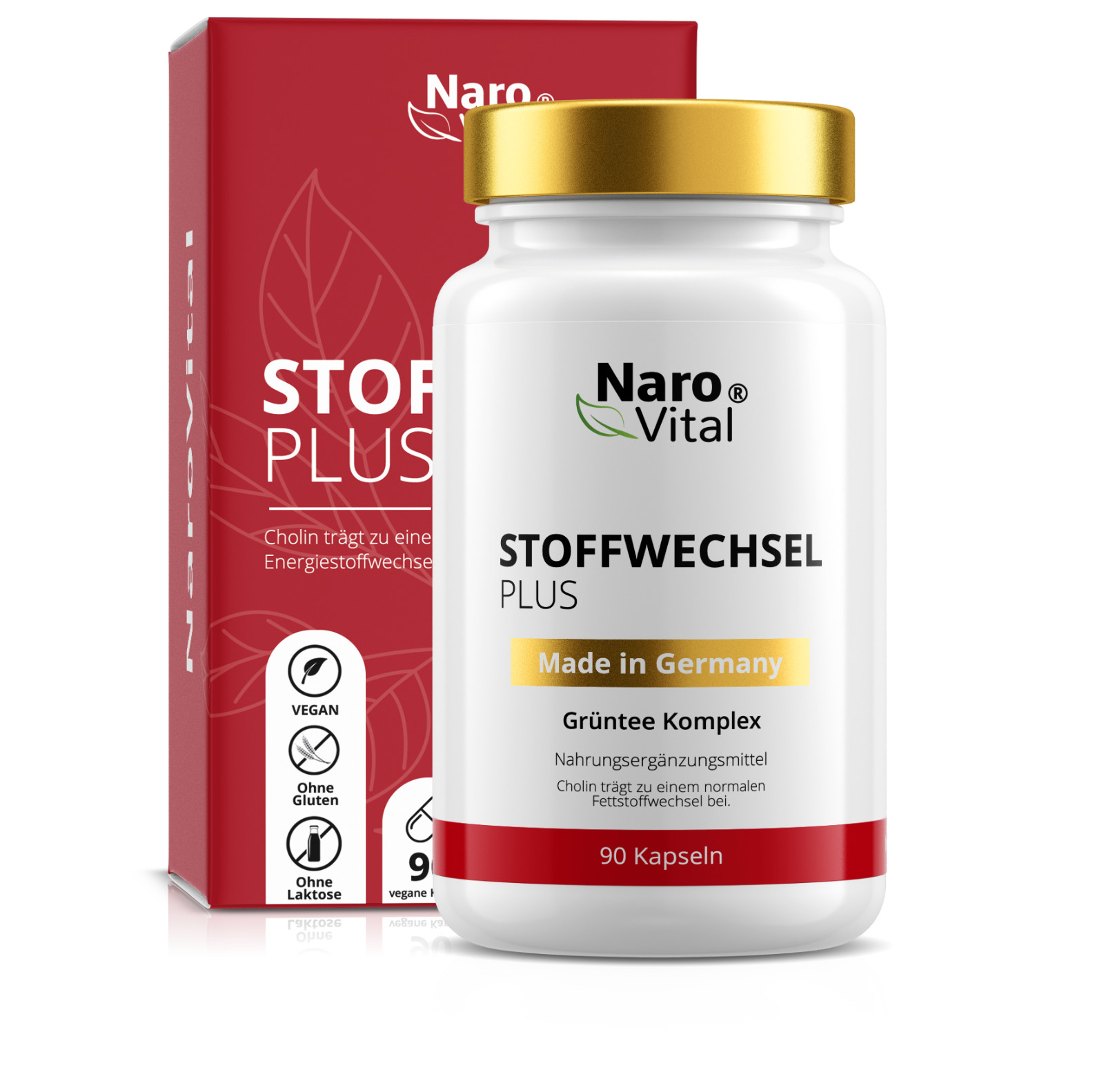 Stoffwechsel Kapseln - Grüntee Komplex für Stoffwechselkur - Mit Bittermelone