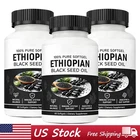 3 PACK Ethiopian Black Seed Oil Softgels 4.64% Thymoquinone Gluten-Free