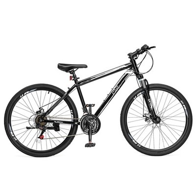 26 inch Tire Mountain Bike 21 Speed Bicycle High-Tensile Frame MTB Bikes for Men