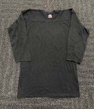 Vintage 60s Football Jersey Size M Blank Black Mason Durene Target Patch Vintage 60s Football Jersey Size M Blank Black Mason Durene Target Patch - Image 1