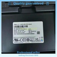 New Samsung SSD PM9A3 3.84TB U2 NVME MZ-QL33T80 PCIE MZQL23T8HCLS-00B7C GDA53C2Q