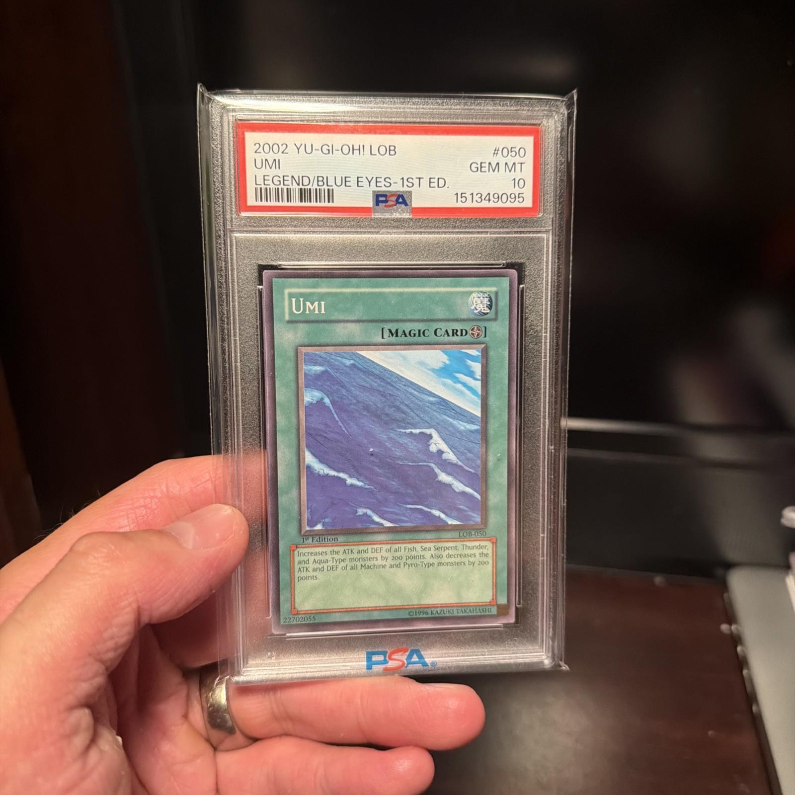 Lob-050 1st Edition Psa 10 Gem Mint UMI 2002
