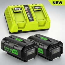 6.5Ah 40V Battery for Ryobi OP4050 OP4040 OP4026 OP4060 OP4030 Dual Charger