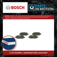 Brake Pads Set fits RENAULT KOLEOS Mk1 Rear 2.5 2.0D 08 to 16 Bosch D4060JA00A