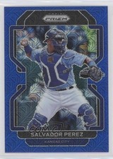 2022 Panini Prizm Tier III Blue Mojo Prizm 50/199 Salvador Perez #253 1ax