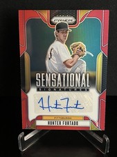 2025 Panini Prizm - Sensational Signatures Hunter Furtado,  Red Prizm Auto /99