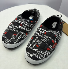 THE NORTH FACE Men's ThermoBall Traction Mule V Winter Shoe 10 Black Toss Print