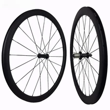 Carbon Road Bike Wheelset 25mm Wide 38 50mm Deep Clincher/Tubular Ceramic DT Hub