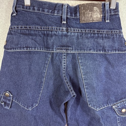 Vintage 80-90’s Levi's Silver Tab Jeans Women Sz Med 27X26 Cargo Baggy Wide Leg by Levi's, $60.99 - Photo 11