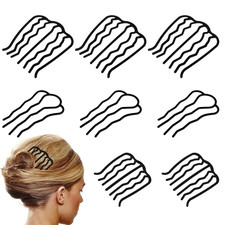 8 Piece U-Shape Hair Combs for Women'S French Twist Updo and Bun Vintage Styling