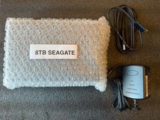 Seagate Desktop 8TB External Hard Drive SRD00F2 – Tested, Clean, Cables