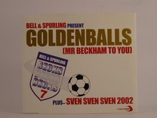 BELL AND SPURLING GOLDENBALLS (MR BECKHAM TO YOU) (K12) 4 Track CD Single includ