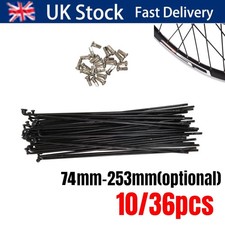E-Bike Spokes 12G Spokes for Electric Bicycle Ebike Wheel (160-253mm) 10/36PCS