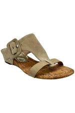 Donald Pliner Women's Ofelia Suede Wedge Sandals Sand