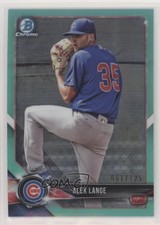 2018 Bowman Chrome Prospects Aqua Refractor 1/125 Alex Lange #BCP54 s3g