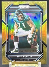 2022 Panini Prizm Tony Boselli /10 Gold #137 Jaguars