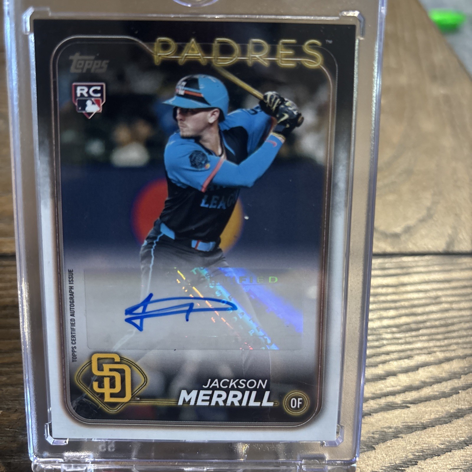 2024 Topps Update Series - 2024 Mlb All-Star Game Auto  Jackson Merrill