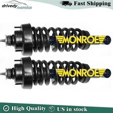 Pair Set of 2 Rear Monroe Susp Strut and Coil Spring Kit For Ford Mercury 02-05