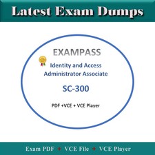 Microsoft SC-300 Identity & Access Administrator Exam Dumps PDF & VCE 324 Q & A