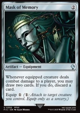 Magic/MTG Mask of Memory FIC-350 Uncommon Englisch Neu