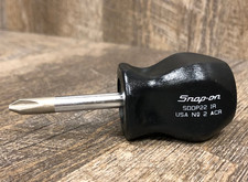 Vtg Snap On Sddp22 Phillips Head Stubby Short Black Hard Handle Screwdriver Exc Vtg Snap On Sddp22 Phillips Head Stubby Short Black Hard Handle Screwdriver Exc