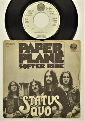 45t Rock STATUS QUO 6059 071 Papierhobel Soft Ride VERTIGO GERMANY GEMA 72