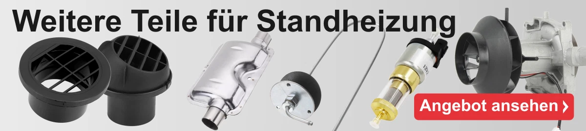 Weitere Teile für Standheizung