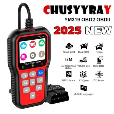 Automotive OBD2 Code Reader Scanner Check Engine Fault Diagnostic Tool Live Data