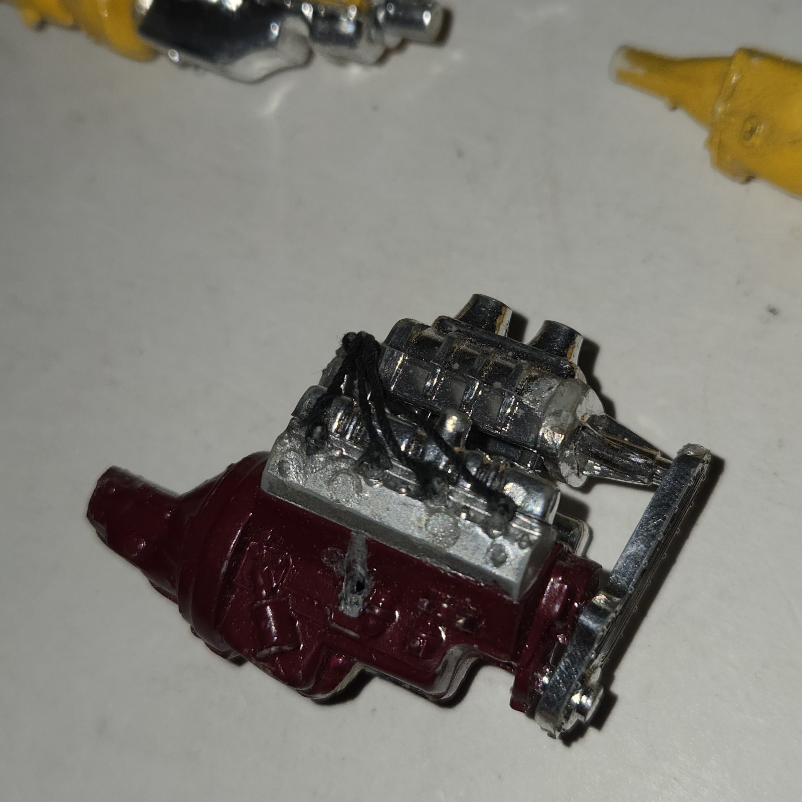 1960s 1/25 Model Car Engines Lot of 5 – Vintage Model Kit Parts - Lot A