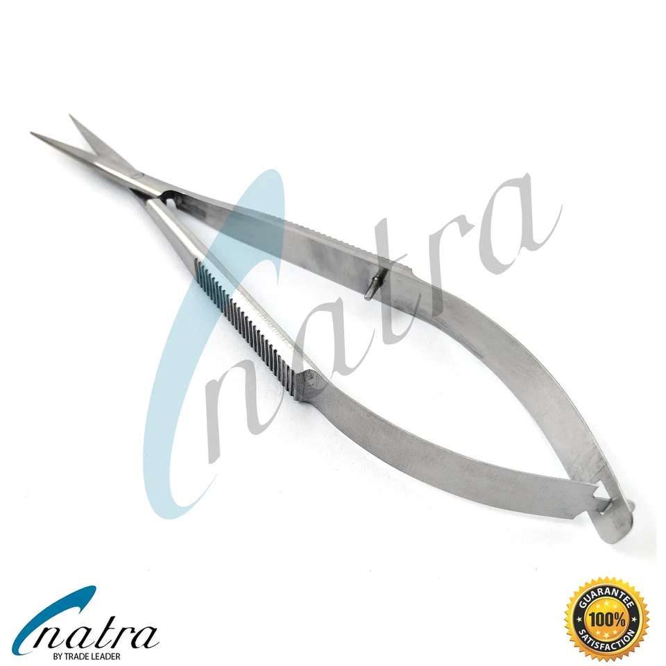 Mikroschere Mini 9 cm GERADE Mikro Schere Edelstahl - Bild 2 von 4