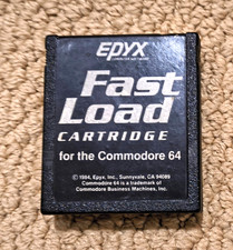 EPYX Fast Load cartridge for the Commodore 64 128 C64 C128 Tested, Works Great 