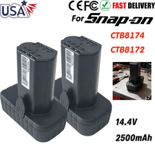 2 Pack For Snap-on 14.4V Battery CTB8174 CTB8172 CT861DB CTC722 CT825DB 2.5AH US