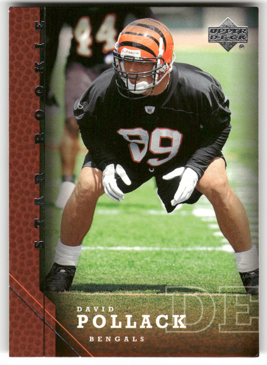 2005 Upper Deck #230 David Pollack Cincinnati Bengals RC