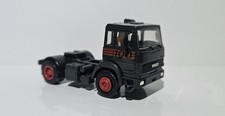 Herpa H0 1:87 CAMION IVECO - TRATTORE 2 ASSI TRENO PESANTE NERO⚫️ROSSO