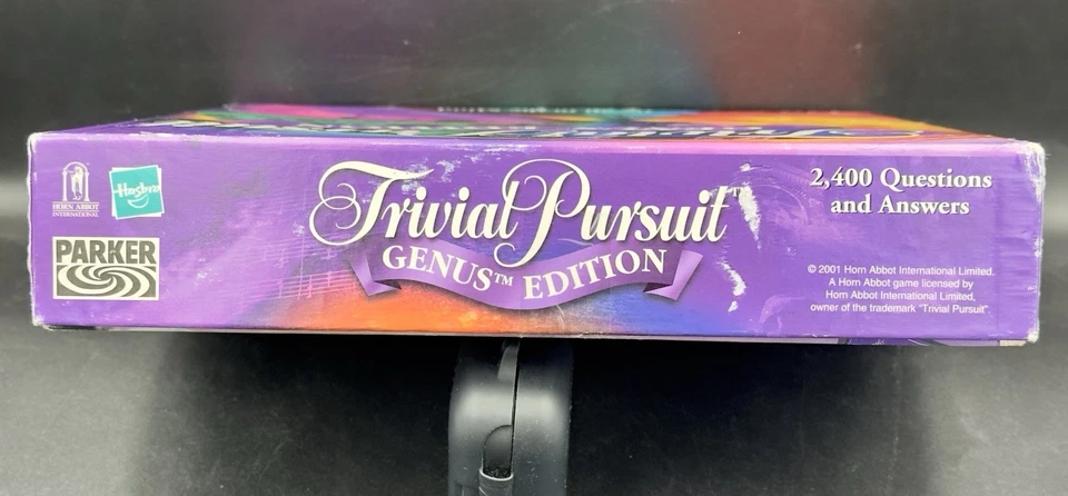 Trivial Pursuit Genus Edition Board Game Trivia 2001 Parker Complete - Image 4 of 4