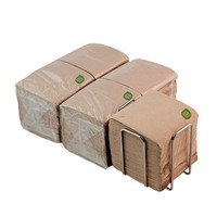 300 Recycelbare Cocktail-Servietten Aus Papier 10X10 Cm Umweltfreundlich