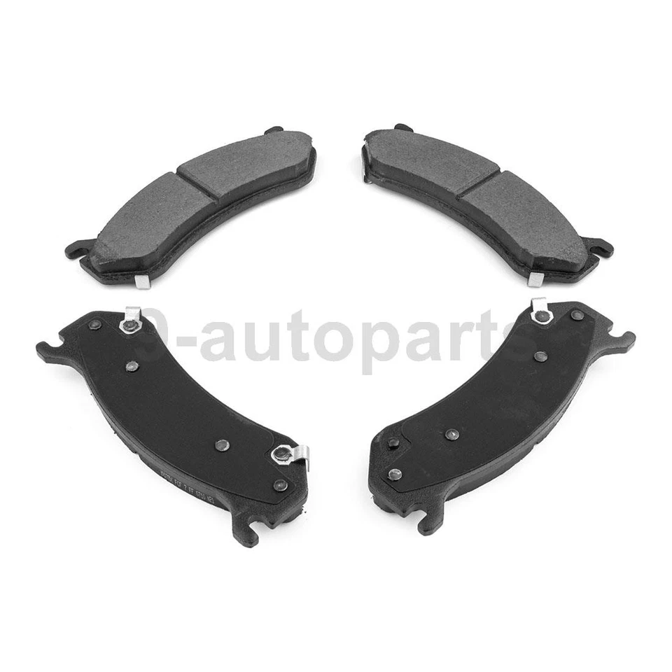 Rotores de freno traseros y pastillas de freno de cerámica para GMC Yukon XL 2500 2003 2004 2005 Foto 4 de 4