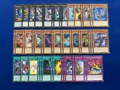  Yu-Gi-Oh! ARC-V - Shay Obsidian's Complete Raidraptor Xyz Deck