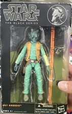 2013 Star Wars Black Series Greedo 6 Orange Line Action Figure 07 Authentic S2