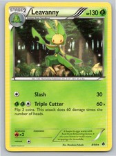 2011 POKEMON LEAVANNY EMERGING POWERS 8/98 R NM A77872 FREE S&H