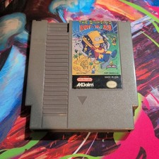 The Simpsons Bart Vs. The World Nintendo NES Cartridge Only Tested Working  image